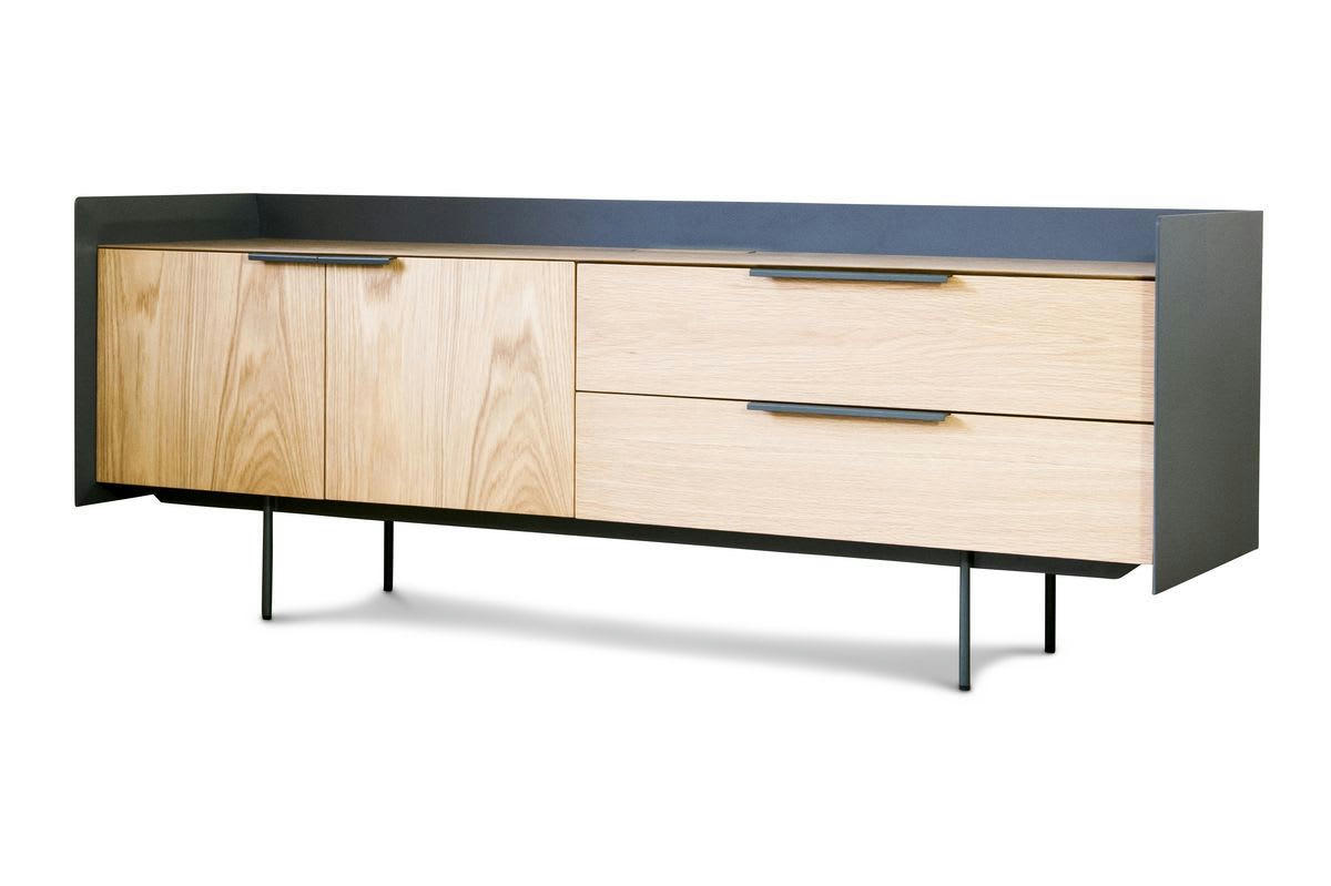 JACKSON - Enfilade scandinave en bois beige