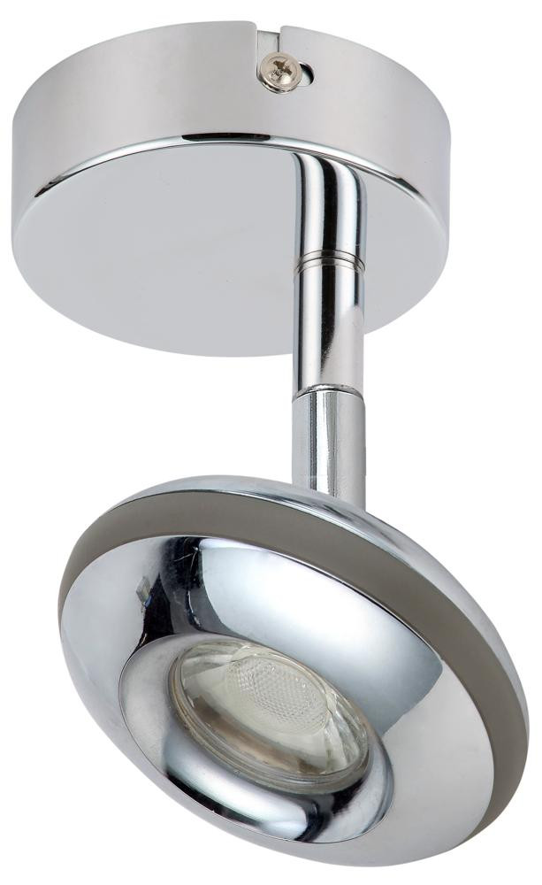 Kinkiet SKIPPERchromowany szary LED 1x6W wym:9x12x9cm IP20 Candellux