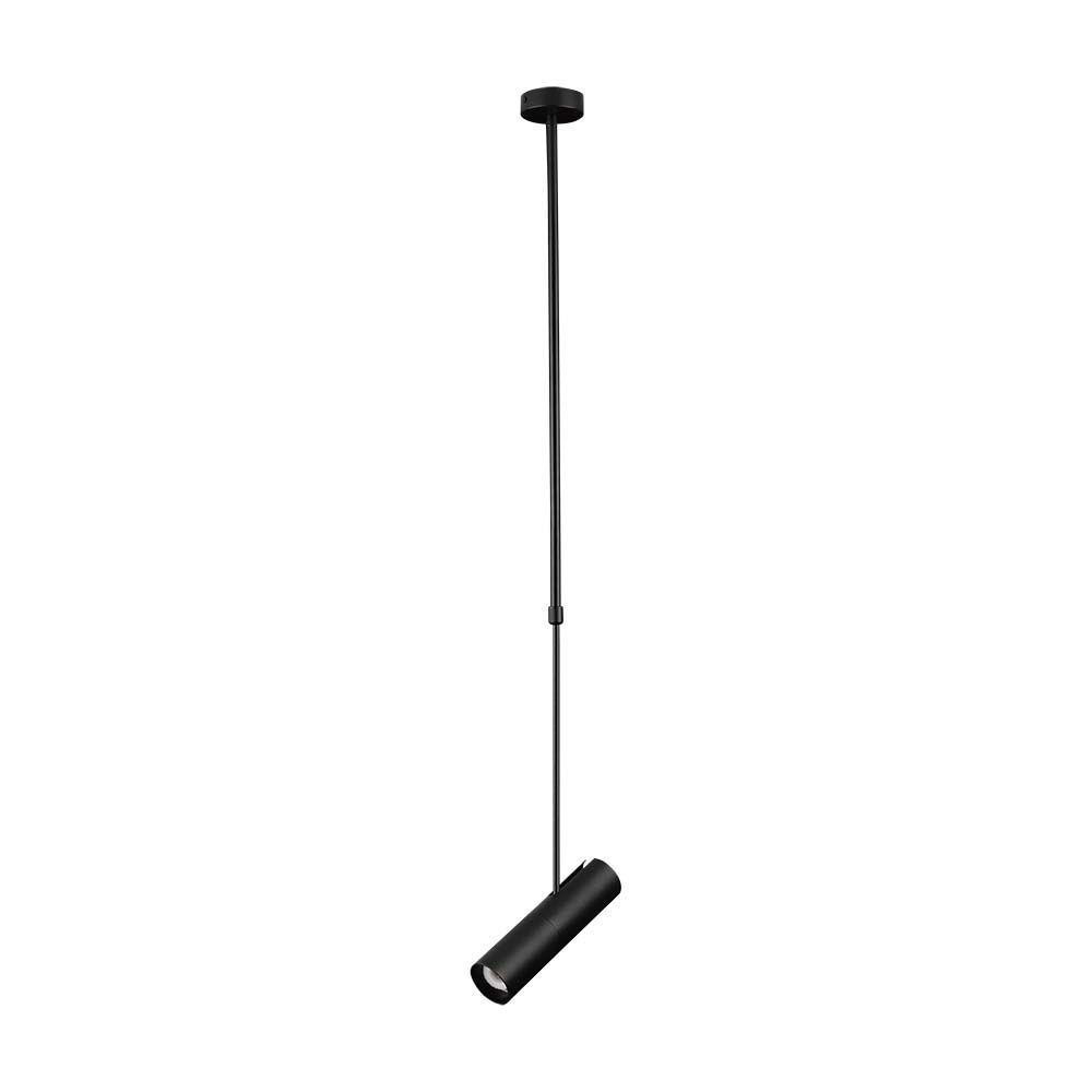 Lampa wisząca czarna VT-7900 1xGU10x60W wym: 117x22x22 cm V-TAC