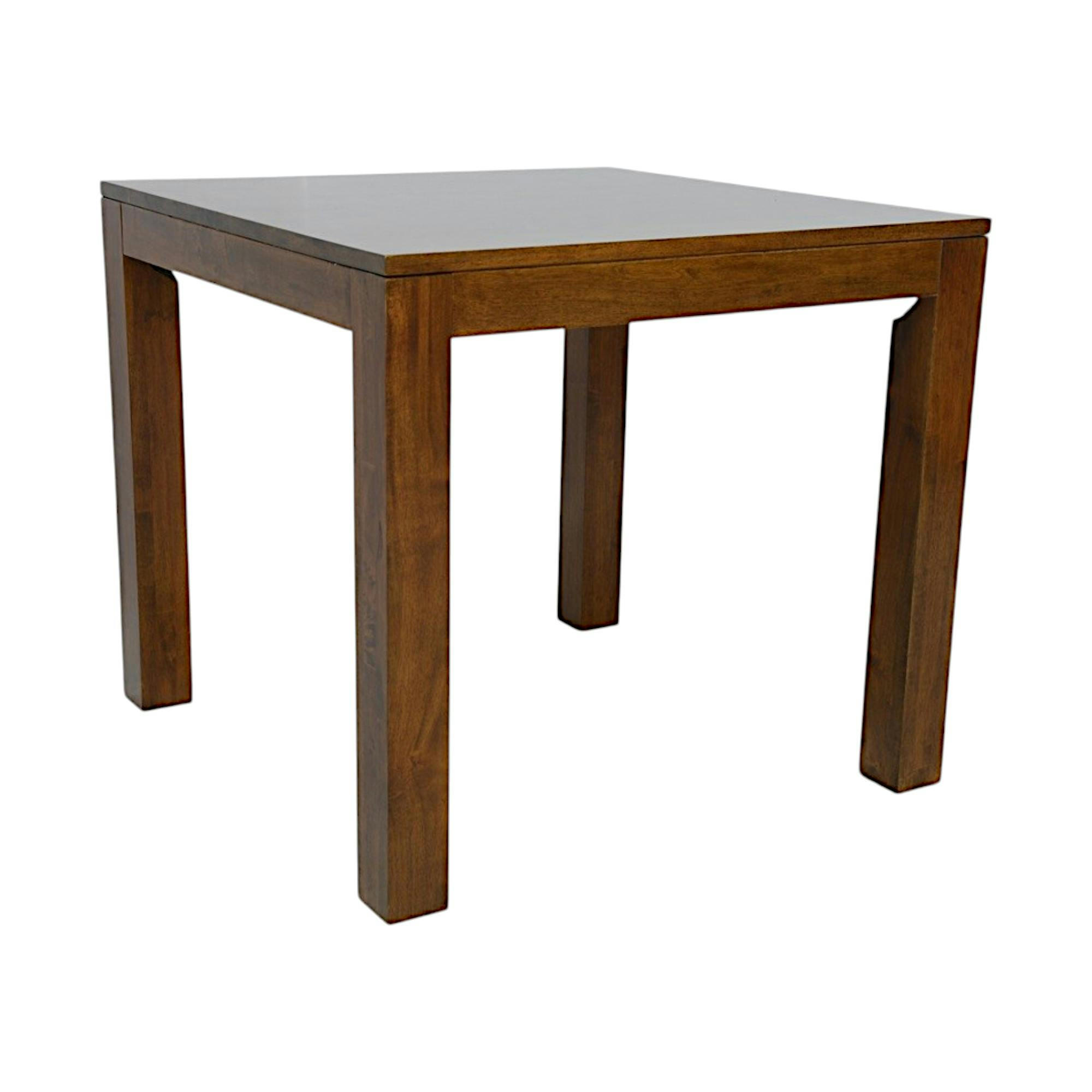 Table de repas carrée Hévéa 85x85x76cm HELENA