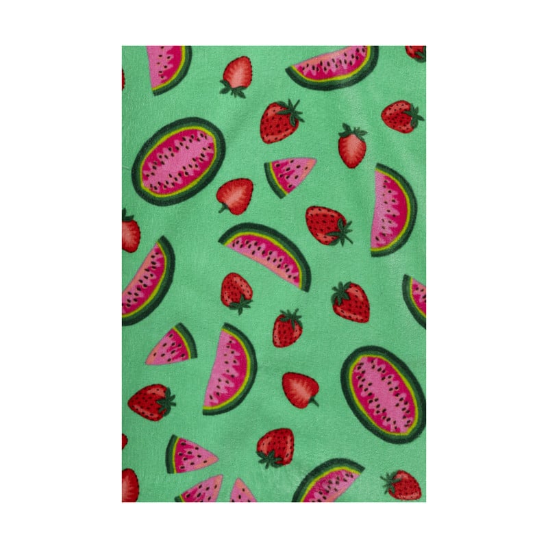 Strandponcho watermeloen - multikleur - 75x220 cm