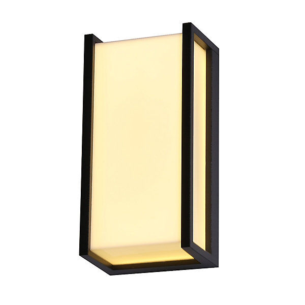 Applique murale LED rectangulaire, 12W 1200lm 4000K IP54, GRIS