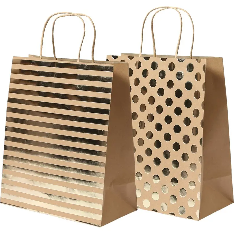 Geschenktüte 4er-Set Papiertüten
