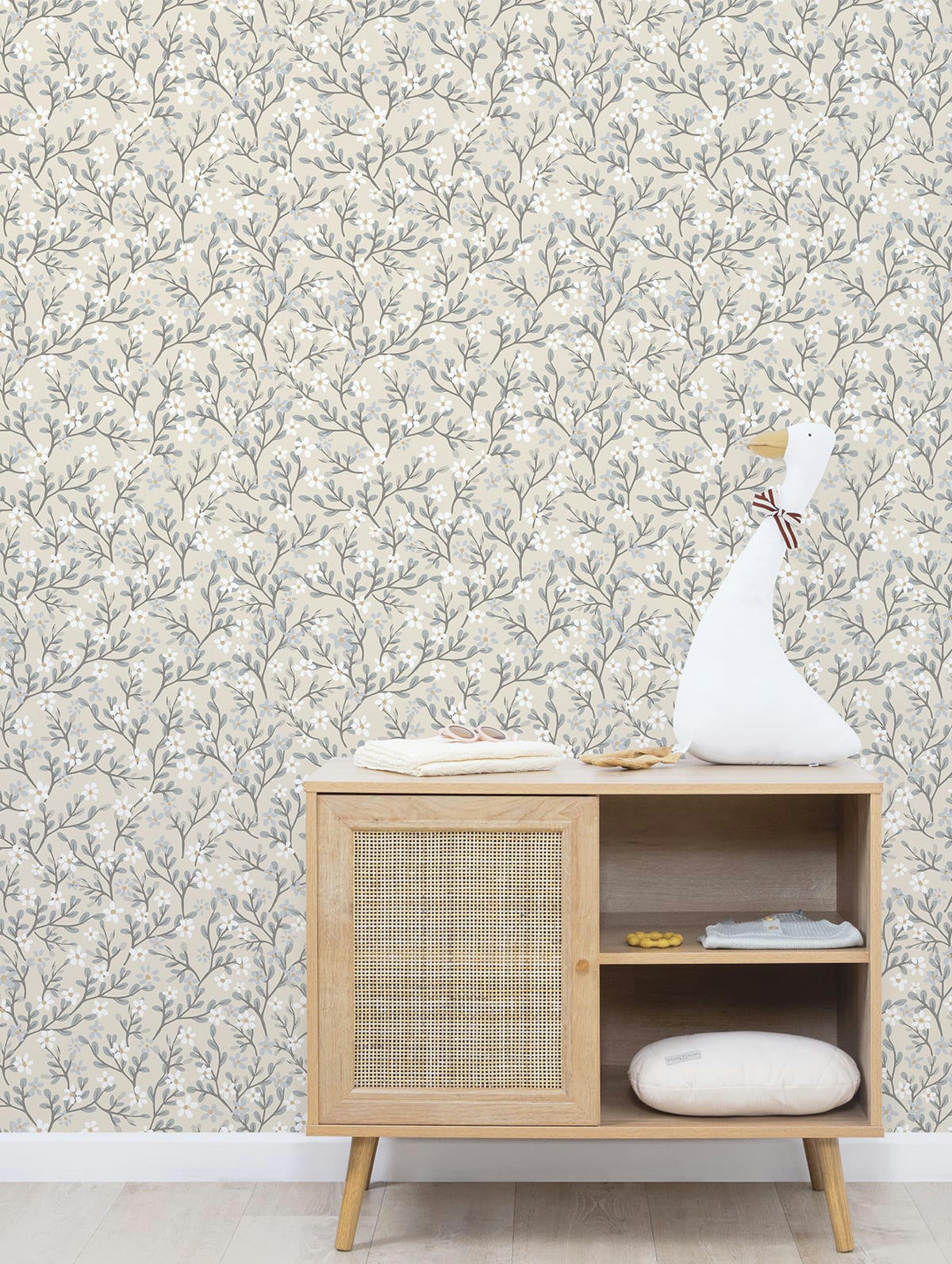 BRAYLYNN - Papier peint exquisite blossoms multicolore