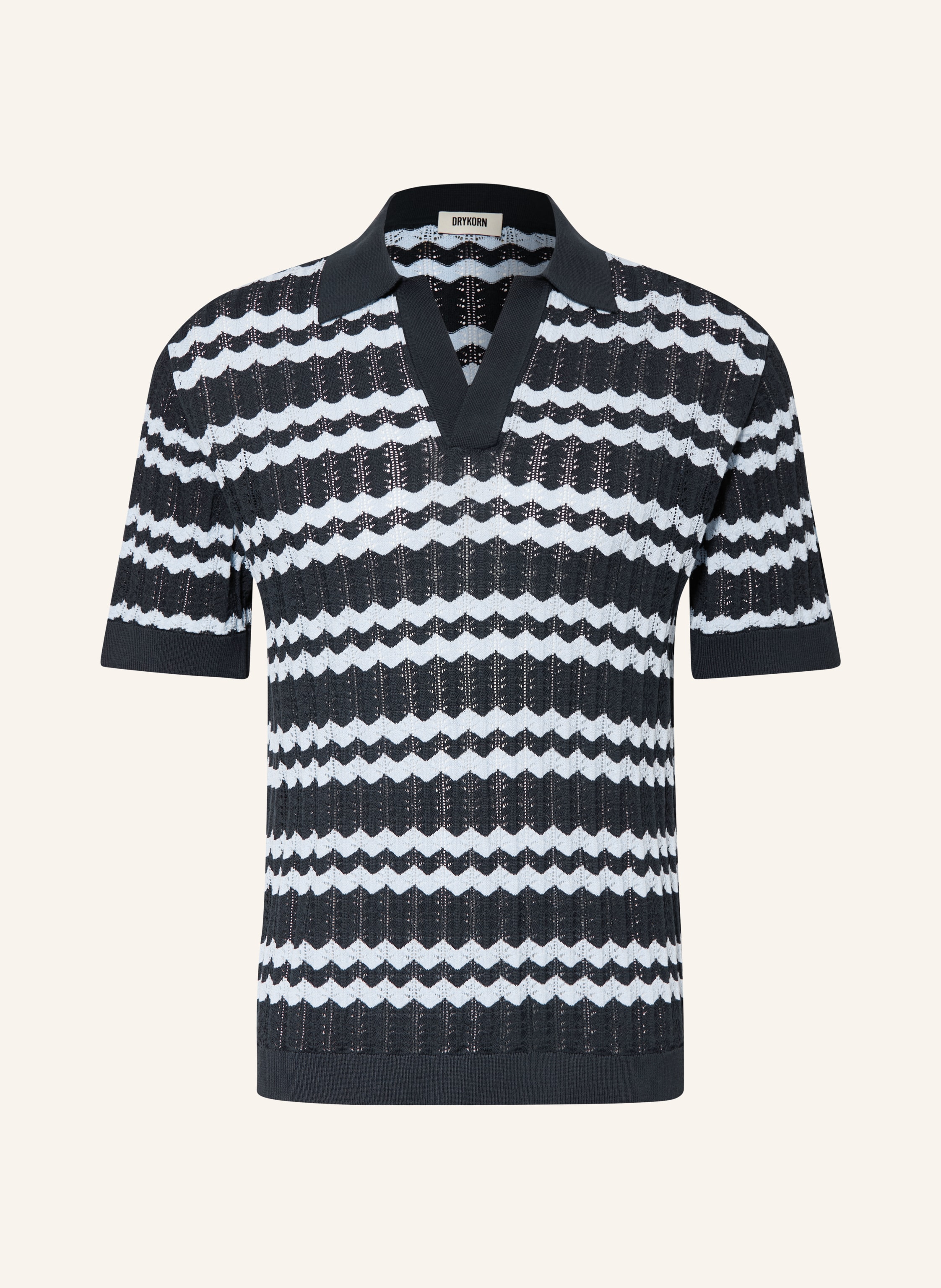 DRYKORN Strick-Poloshirt LAURENZZO Regular Fit
