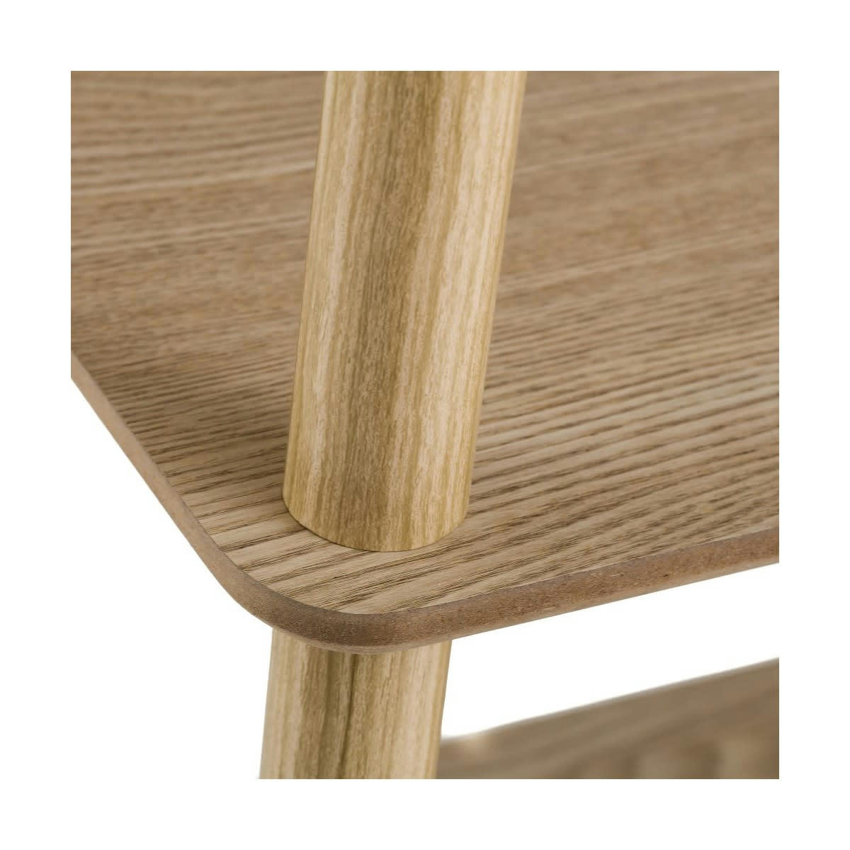 PIN - Étagère en bois pin et MDF 4 plateaux H118cm