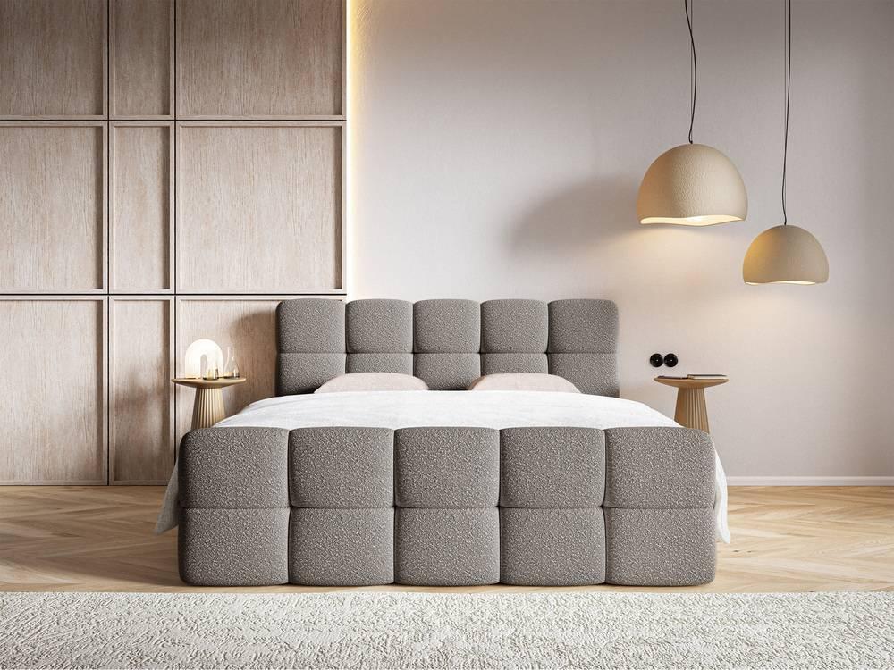 Chloe boxspring bouclé met opbergruimte 160 x 200cm