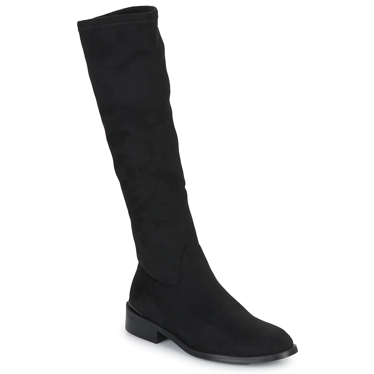 JB Martin - 1AMOUR - Canvas / Suede / Stretch / Black