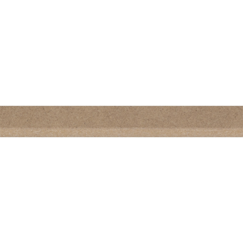 Moulure de recouvrement en MDF 260 x 3 x 0,4 cm