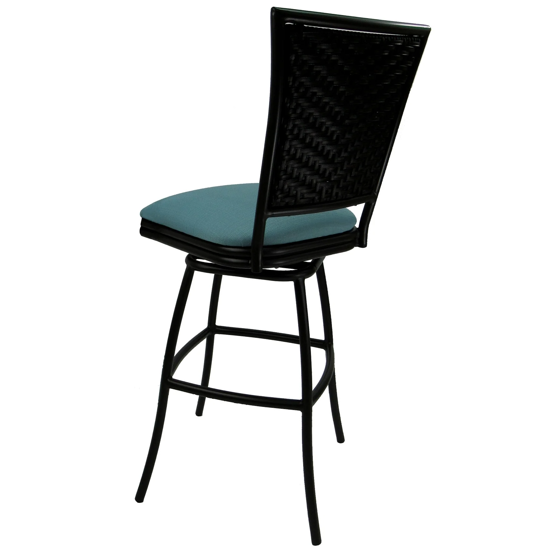 Swivel 30 Bar Stool without Arms Erin - Black Frame - 30 inch Seat