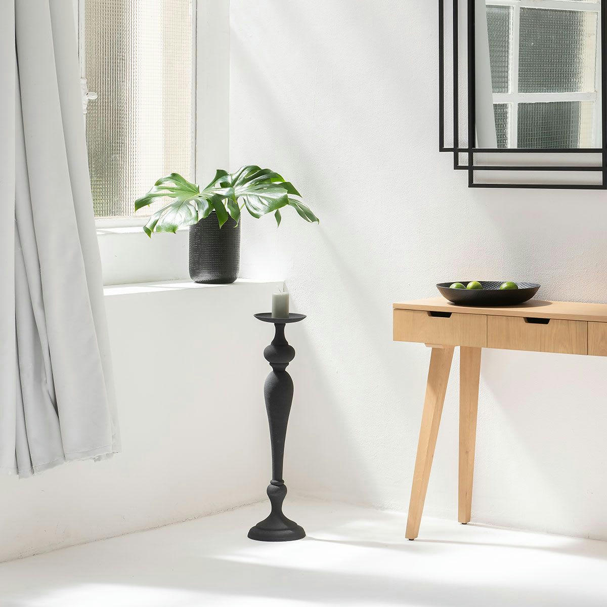 - Bougeoir haut XXL métal