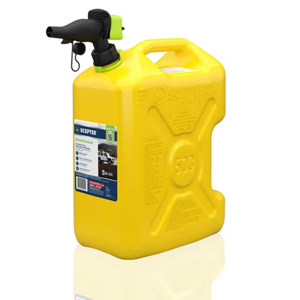 Scepter Military style smart control diesel fuel tank with rear handle 19L