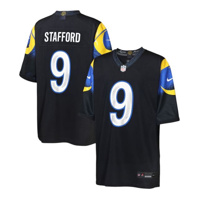 Matthew Stafford Los Angeles Rams Nike Youth 2025 Rivalries Collection Game Jersey - Midnight Blue
