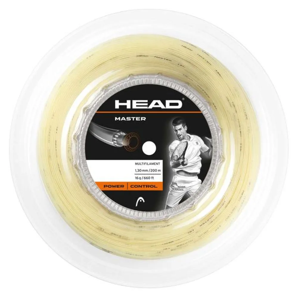 Head Master 200 m tennis reel string