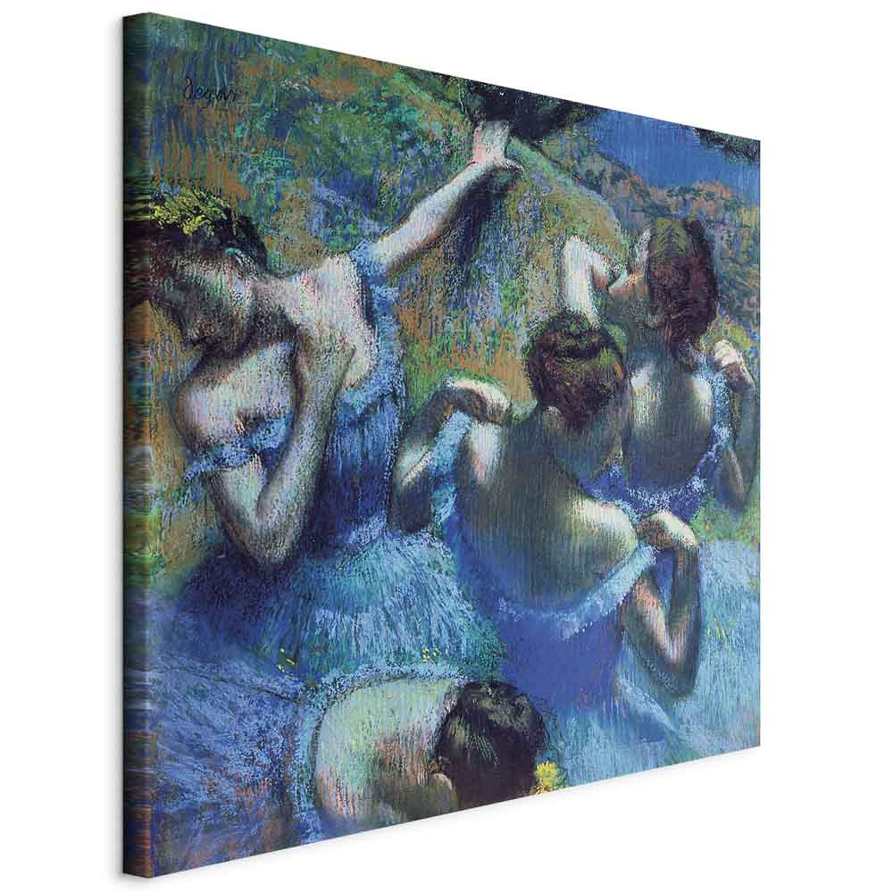 Obraz Niebieskie tancerki 40 x 40 cm