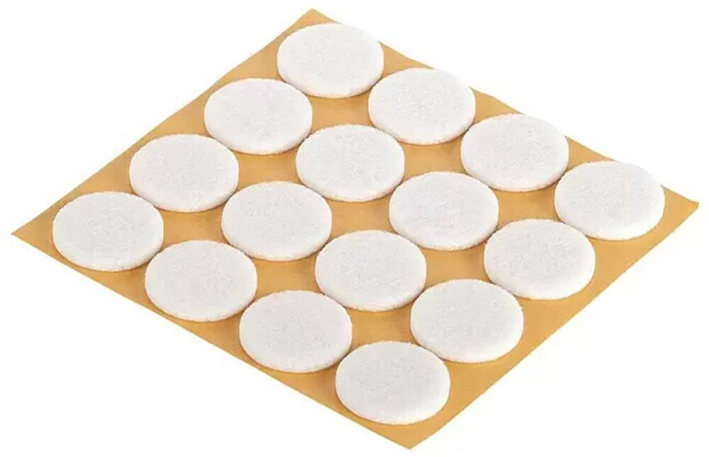 FILTPUTER SUKI HVIT 22MM 16-PAKNING
