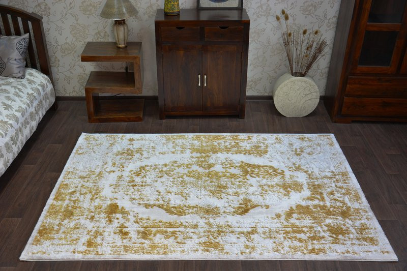 Dywan AKRYL BEYAZIT 1799 C. Ivory/Gold 160x235 cm