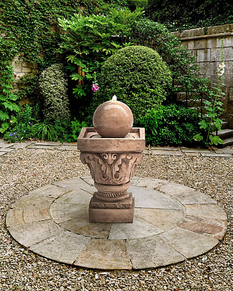 Fontaine de jardin VELINO Beige
