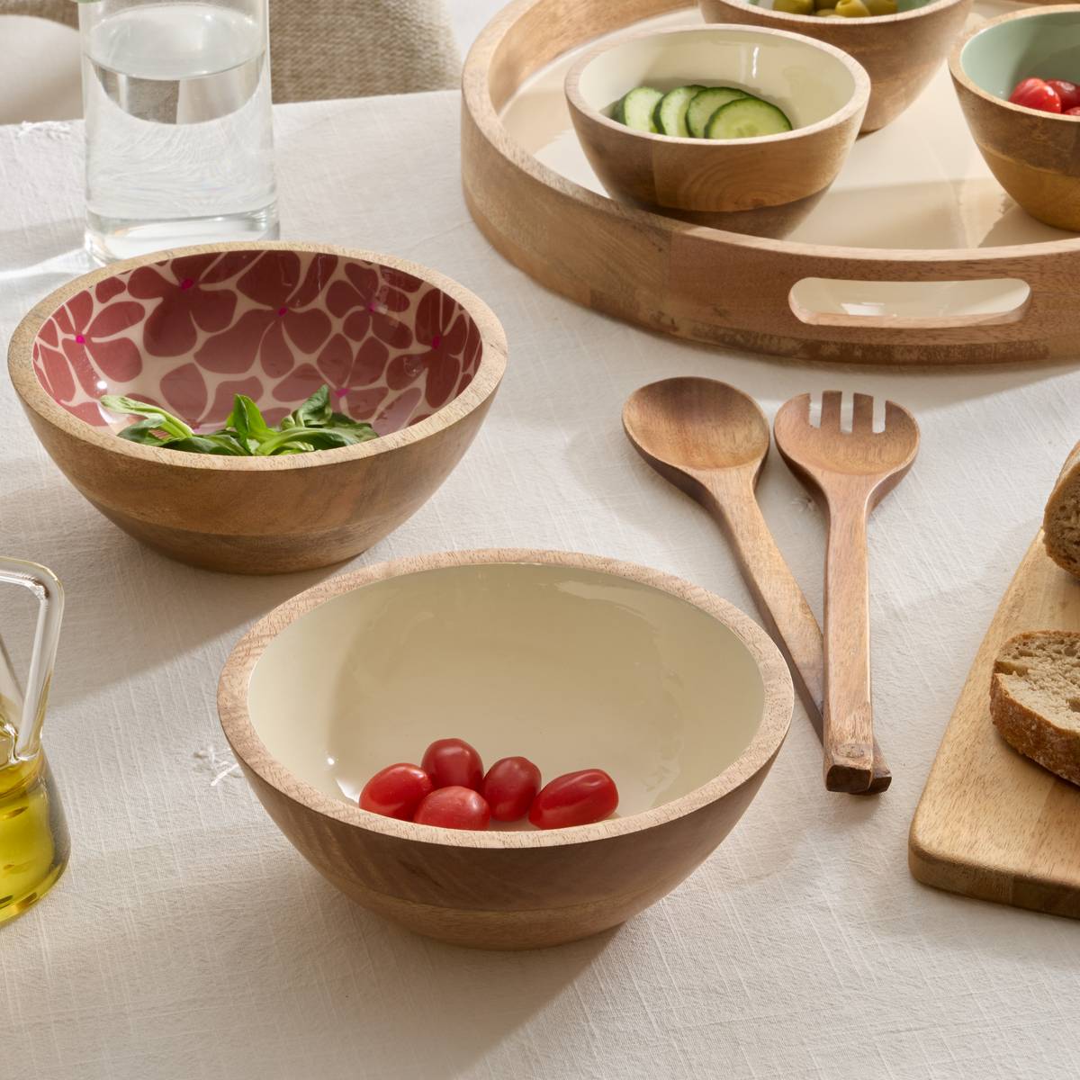 Serving bowl"Inaya" Mango, 25x25 cm