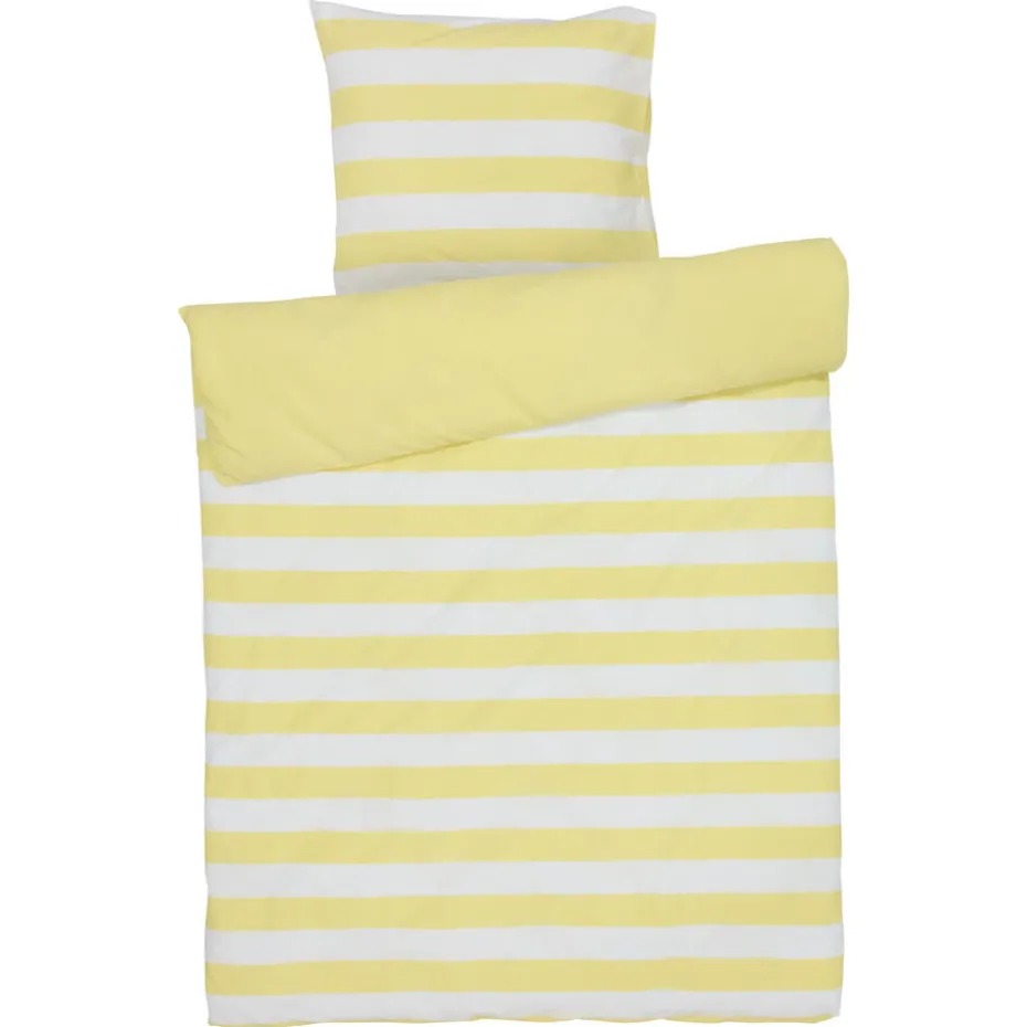 Kwantum Dekbedovertrekken | Beddengoed | Dekbedovertrek Solis – Geel 140×220 Cm 140X220CM