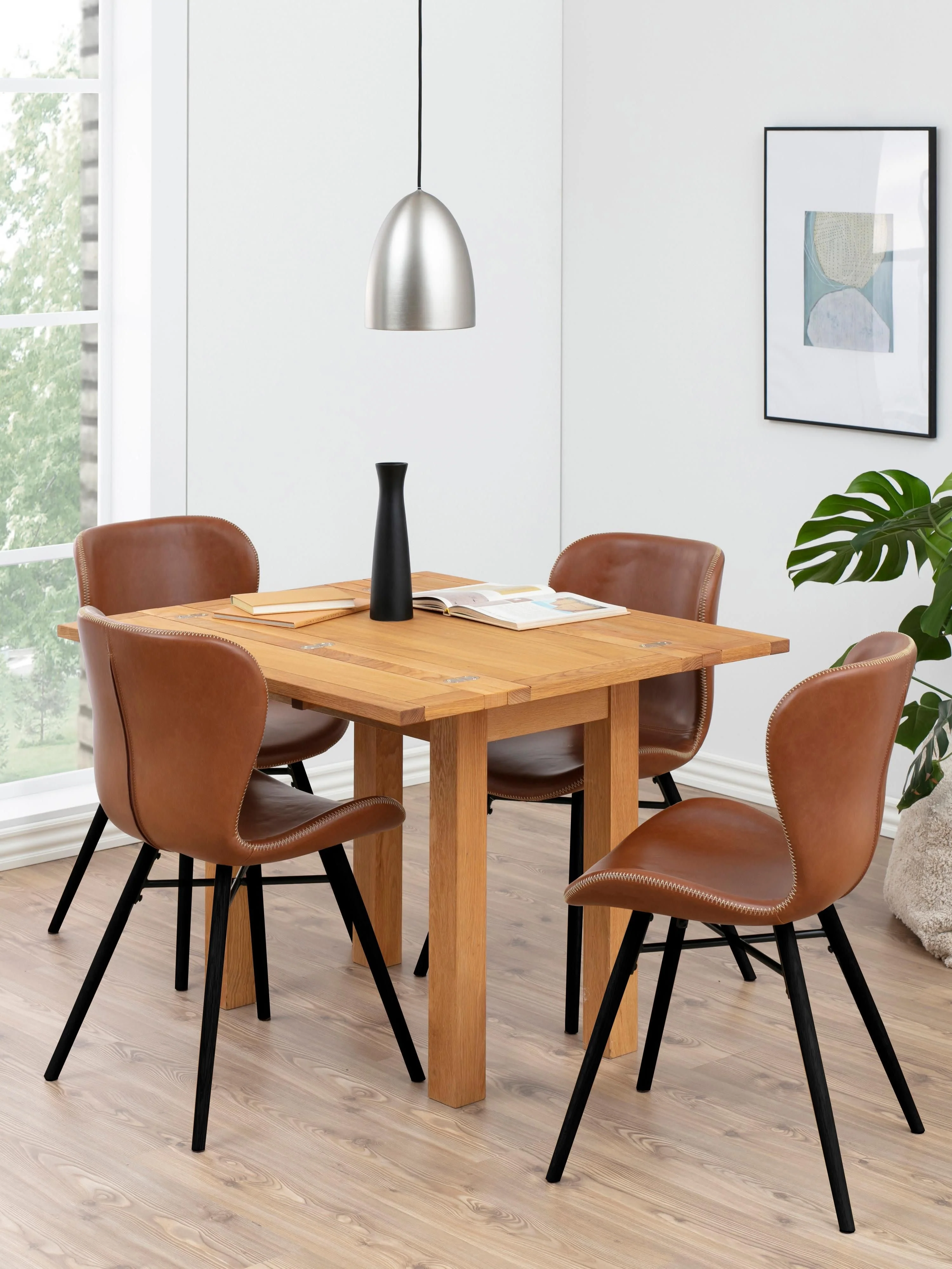 Kunstleder-Polsterstühle Batilda, 2er-Set