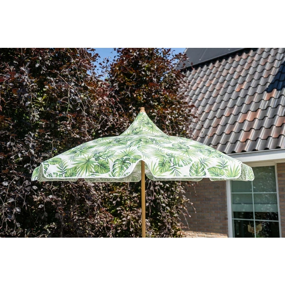 Sonnenschirm »Aloha«, ØxH: 180 x 260 cm, Aluminium/Polyester, grün