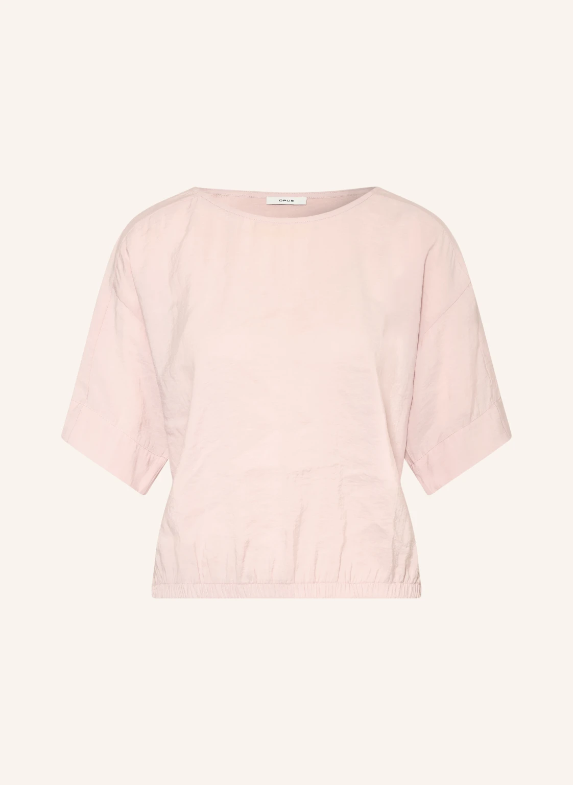 OPUS Blusenshirt SEIRA im Materialmix mit 3/4-Arm