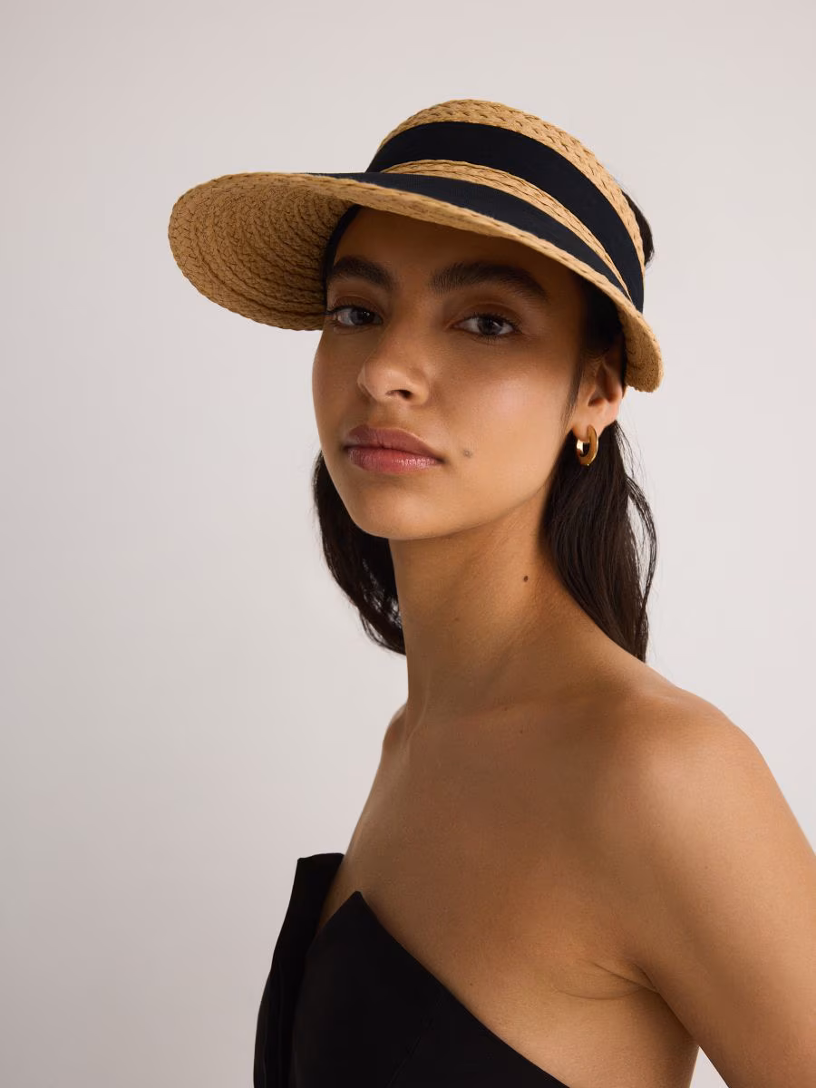 Woven Visor Cap