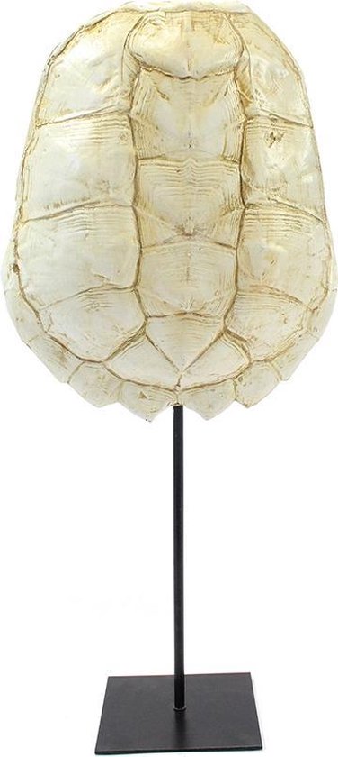 FurniLux Katana Large White - Schildpad - 28x12x57cm