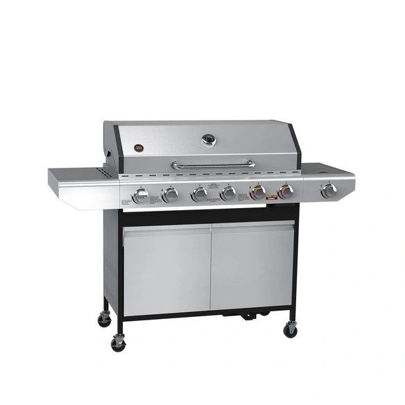 Gasgrill »BBQ Hero«, 6 Brenner, Grillfläche: 95 x 57 cm, mit Unterschrank