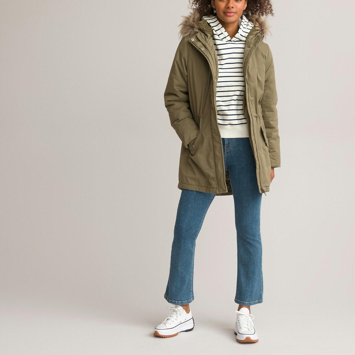 Parka à capuche chaude