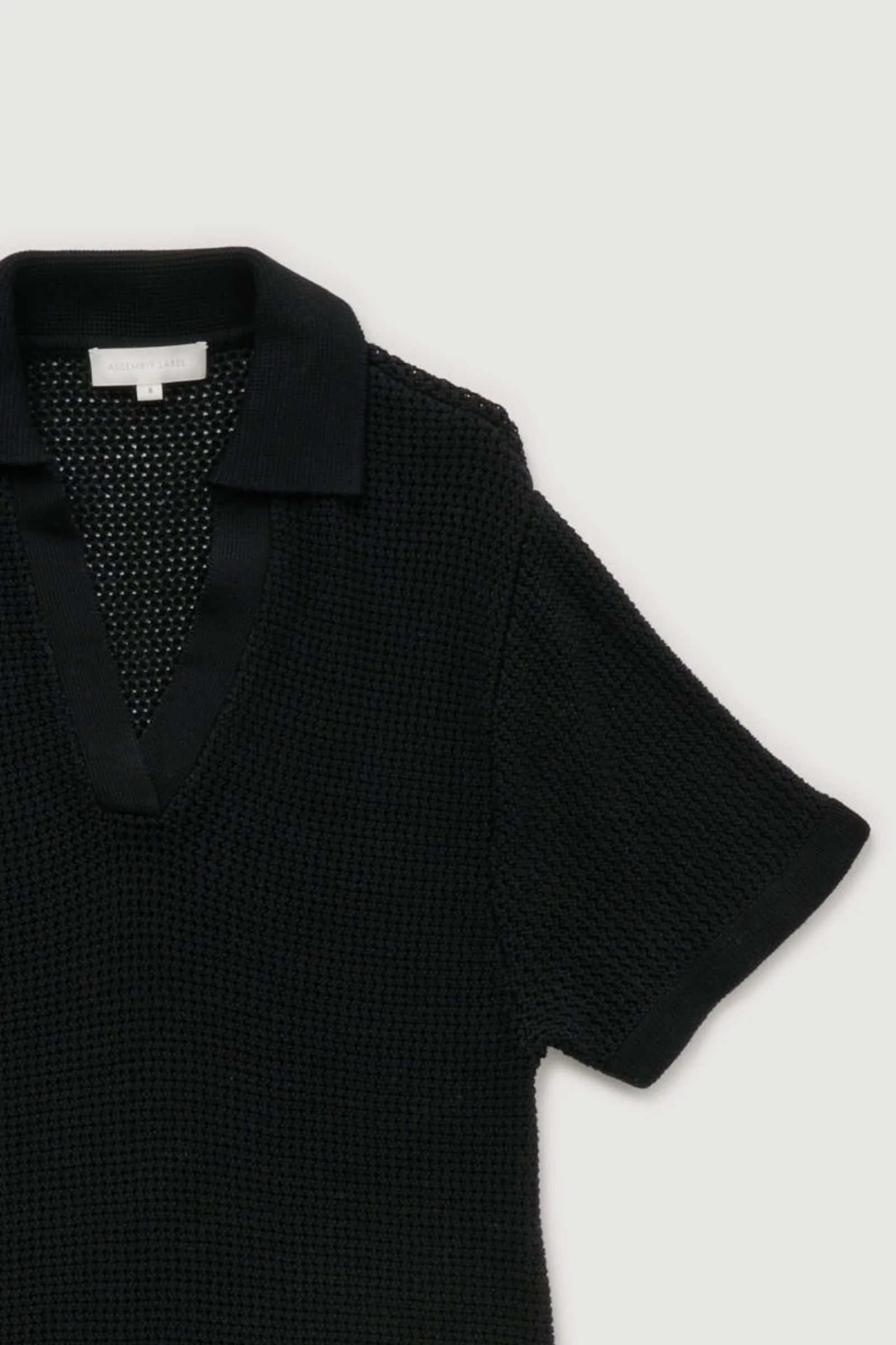 Re-Worn Womens Cotton Blend Textured Mini Dress