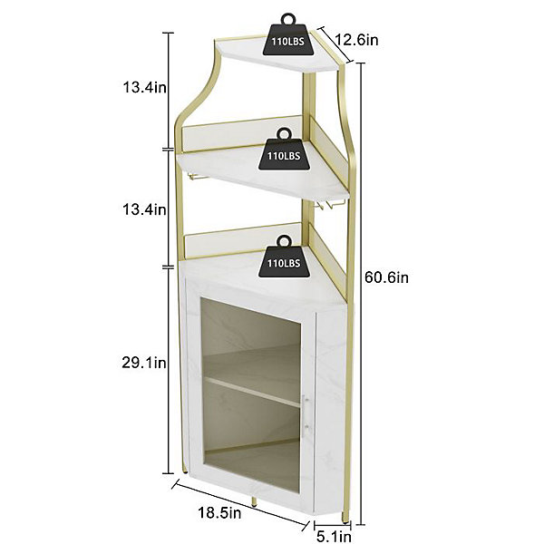 Armoire à vin - PROMIRACAL - Range 50 - 50 bouteilles - Blanc - Bois massif