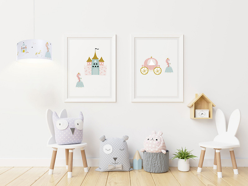 Lampa wisząca dziecięca Sweet Dreams40 cm wielokolorowa