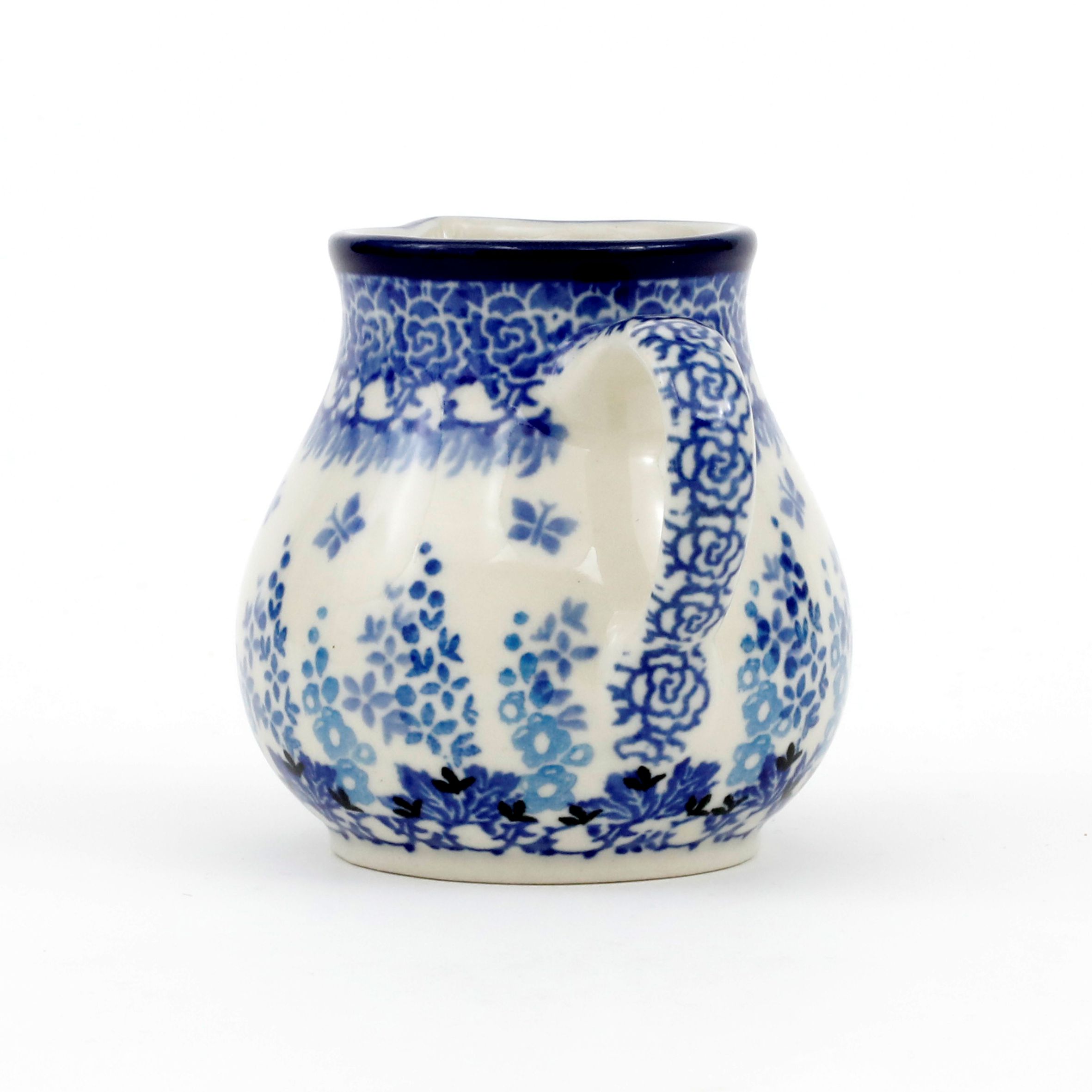 Mlecznik ceramiczny 091 0,2l  3277X Kwiat ostróżki