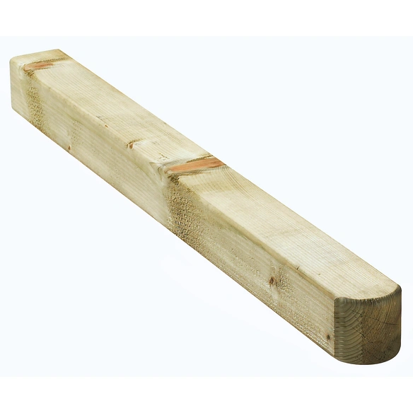 Vierkantpfosten, Kiefernholz/Fichtenholz, BxLxT: 9 x 95 x 9 cm