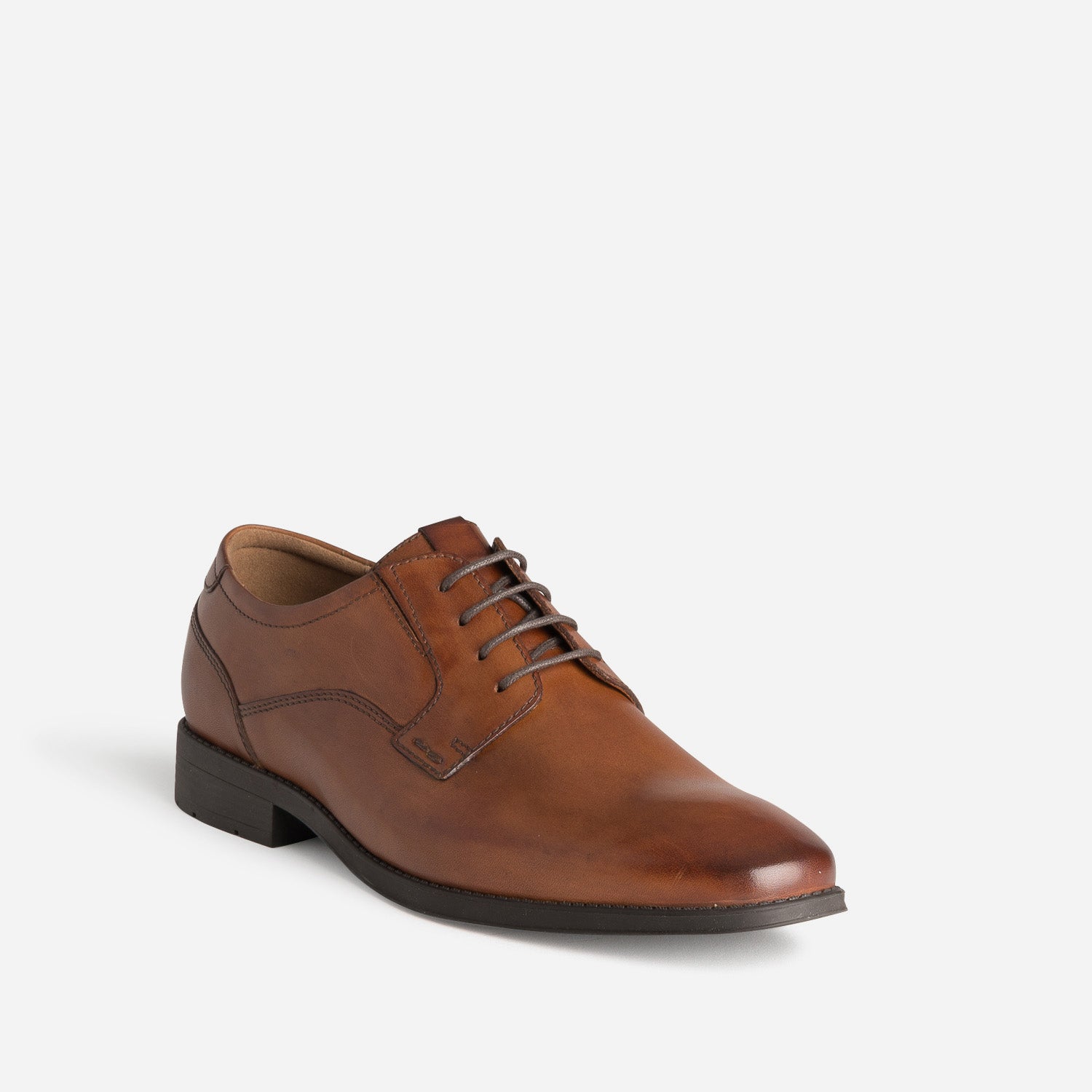Derby cognac cuir