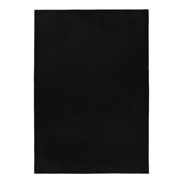 Dywan pluszowy Pouffy czarny 60 cm x 110 cm
