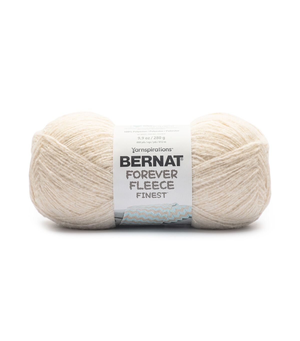 Bernat Forever Fleece Finest 888yds Worsted Polyester Yarn