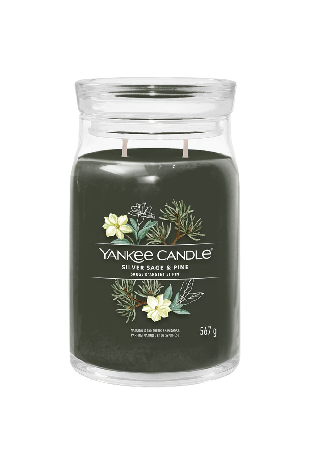 Yankee Candle Silver Sage & Pine Signature Large Jar Candle