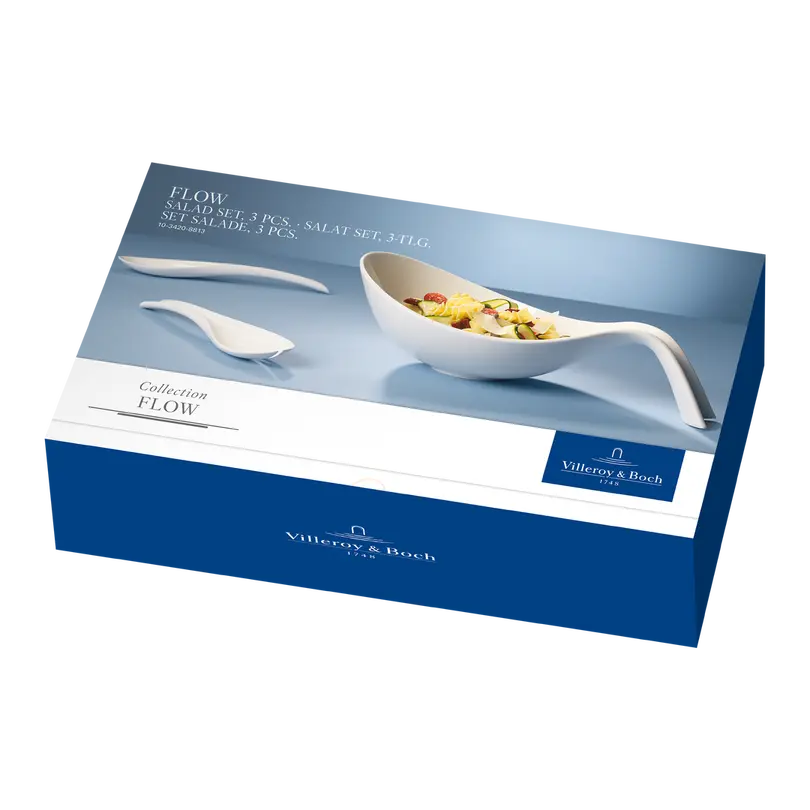 Salatschüssel-Set 3-teilig Flow