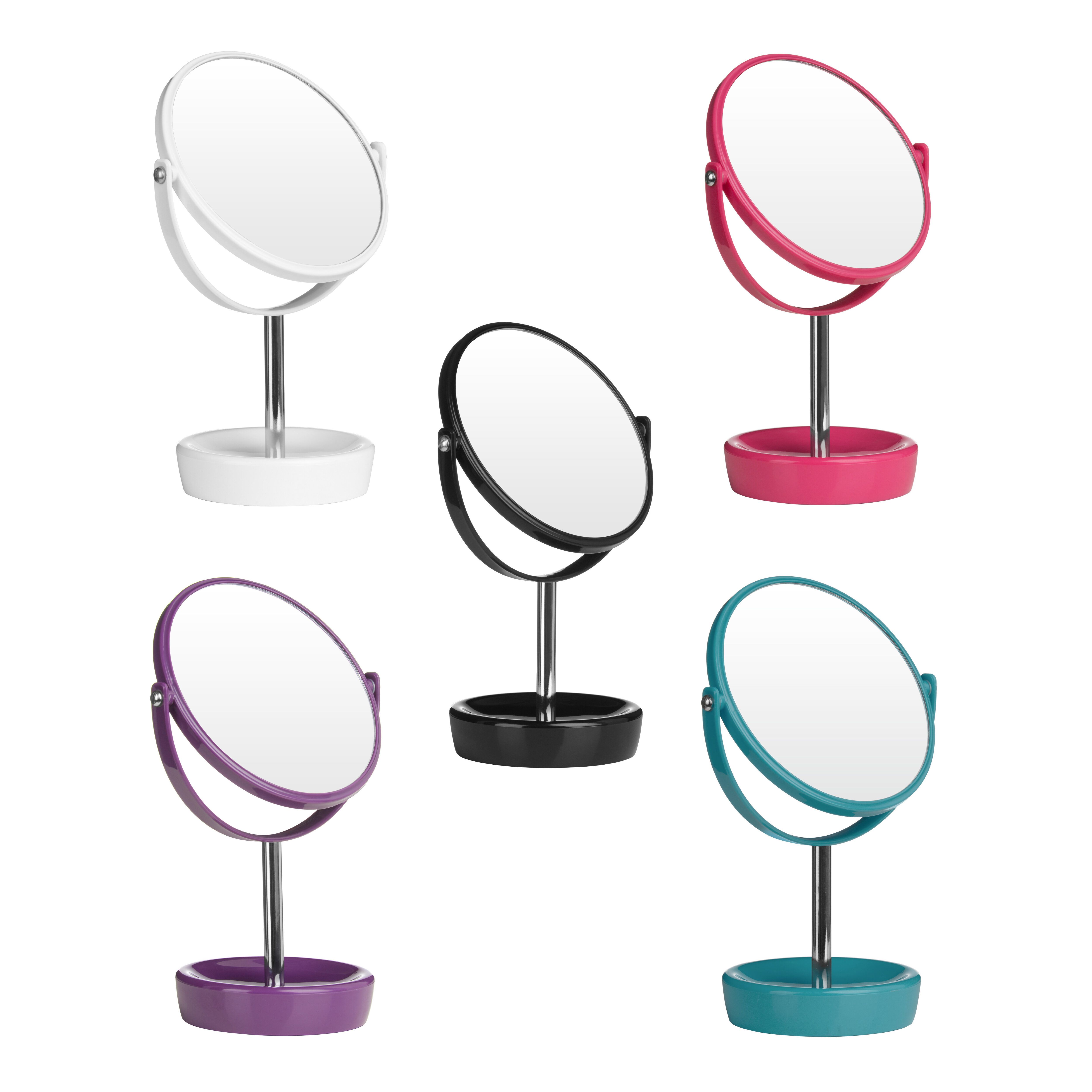 Orsina Plastic Swivel Table Mirror