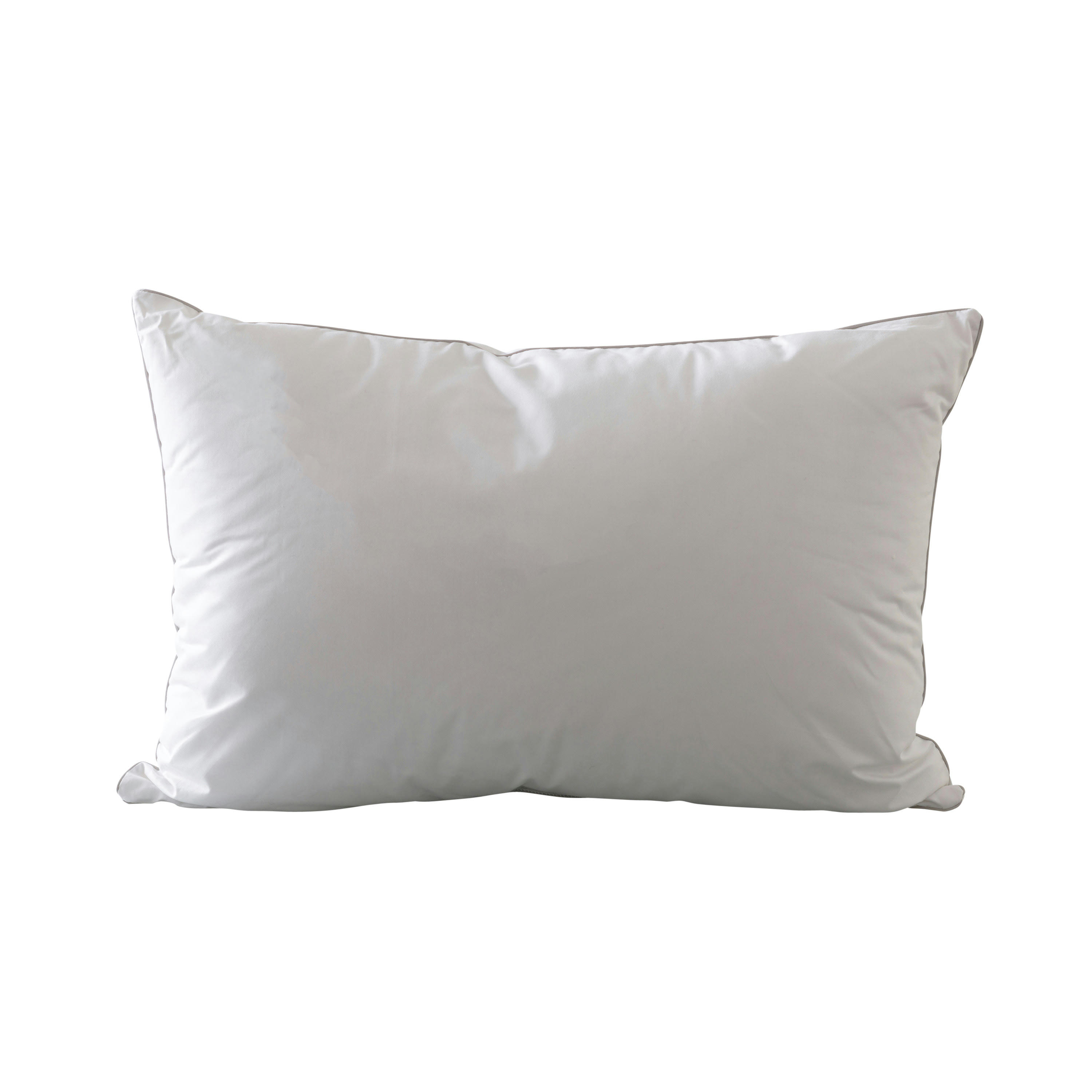 SUPREME - Oreiller rectangulaire ferme synthétique blanc 50 x 70 cm