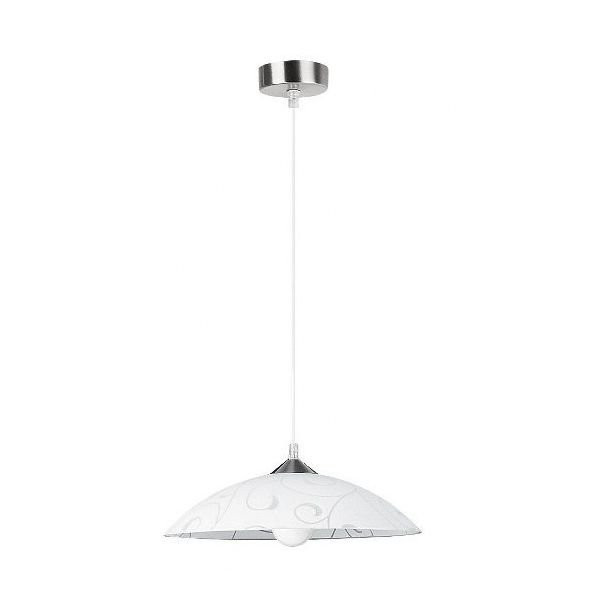 Lampa wisząca biały wzorzysty Harmony Lux 1xE27x60W Rabalux