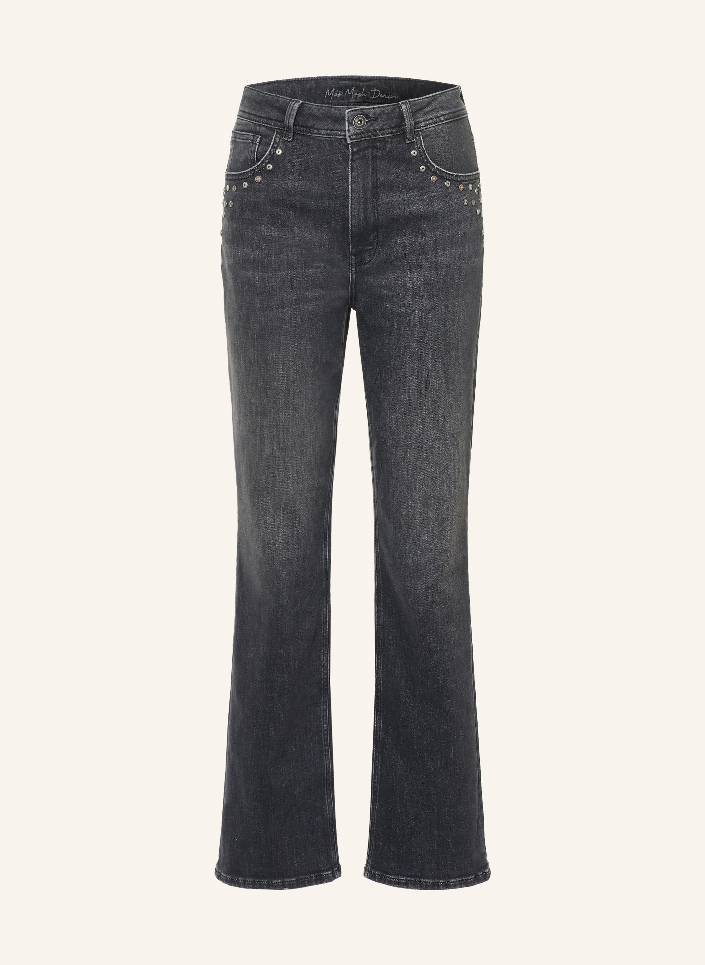 MOS MOSH Straight Jeans MMRACHEL mit Nieten