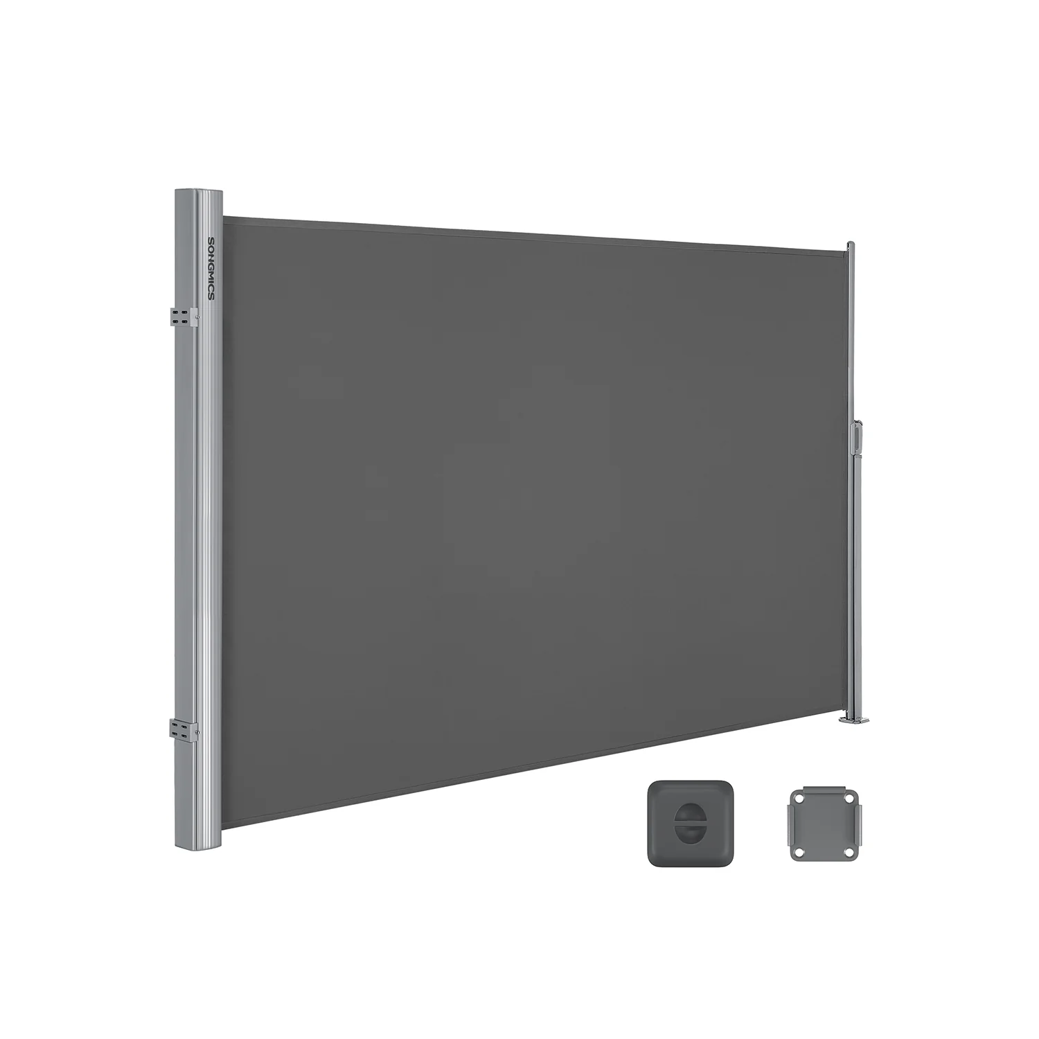 Store latéral rétractable pour balcon pelouse
