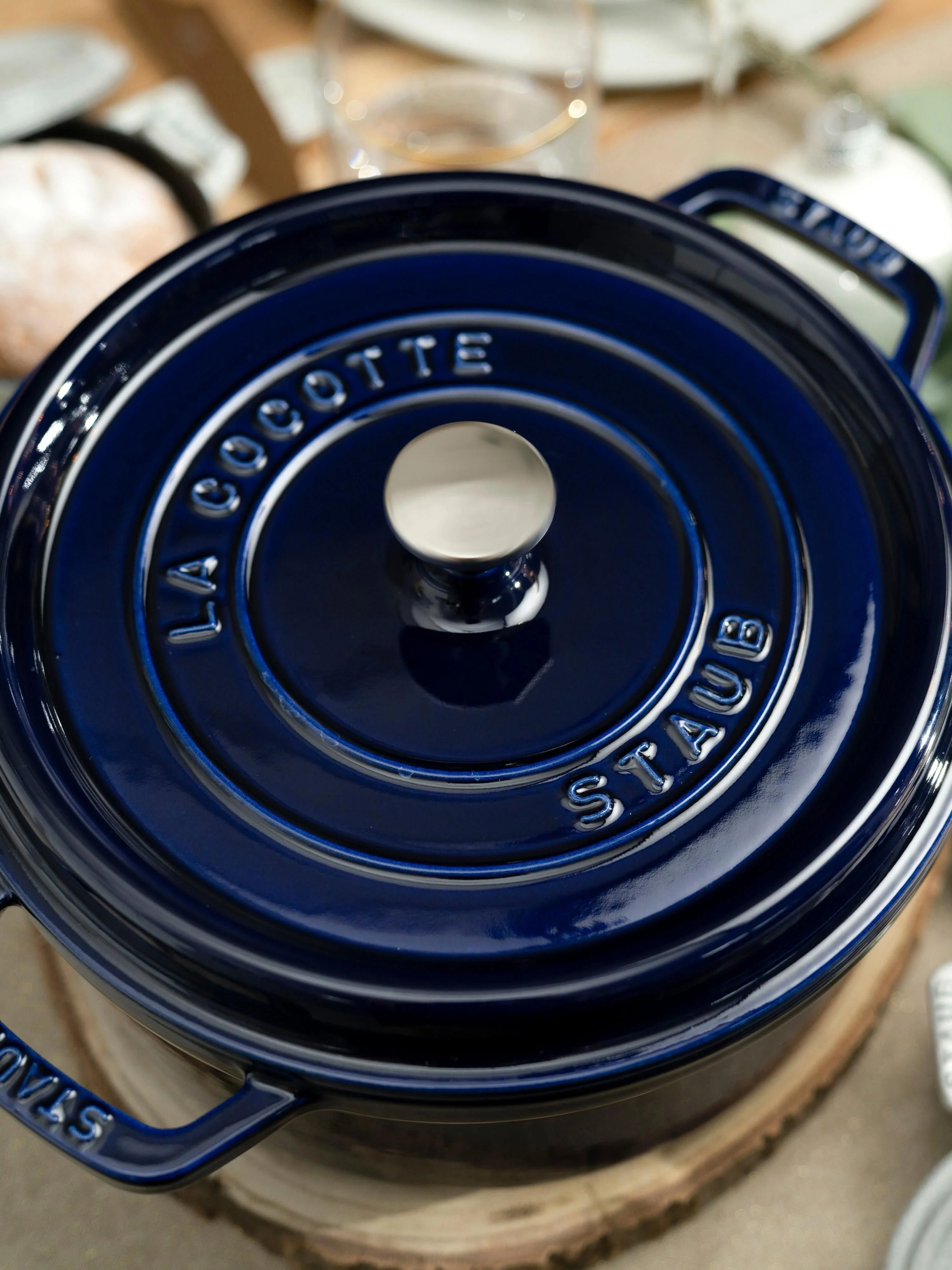 Runder Bräter La Cocotte aus Gusseisen