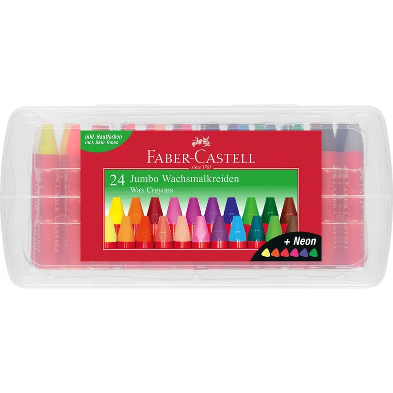 Farbstift-Set 24-teilig Jumbo