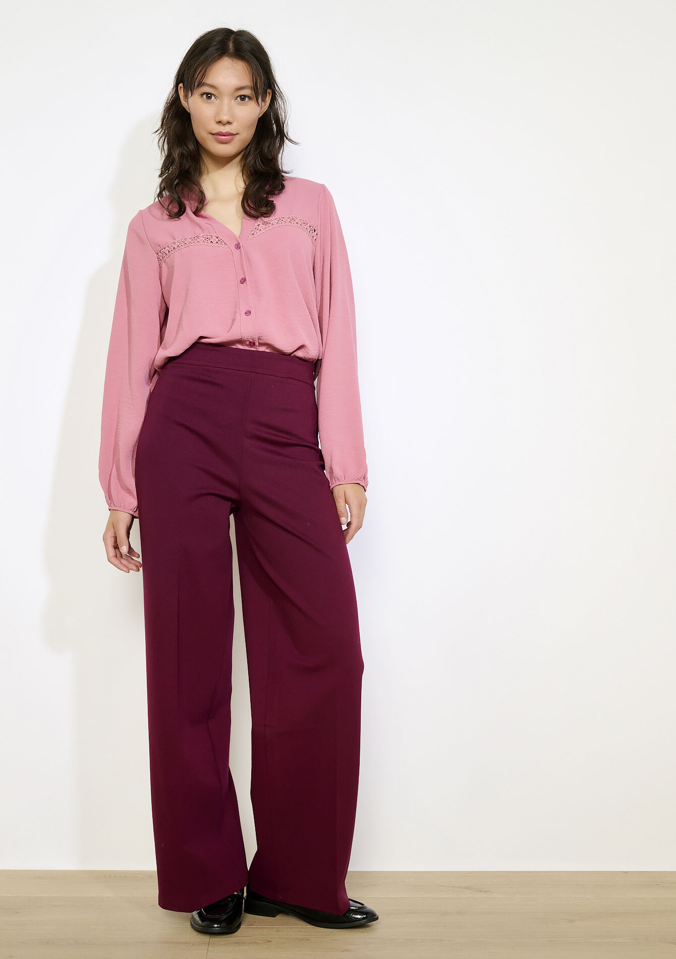 Elegante flared broek