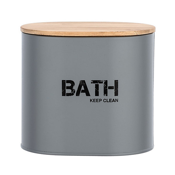 Boîte de rangement salle de bain Gara - L. 14 x H. 13 cm